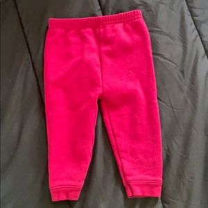 12mon. Girl fleece sweatpants